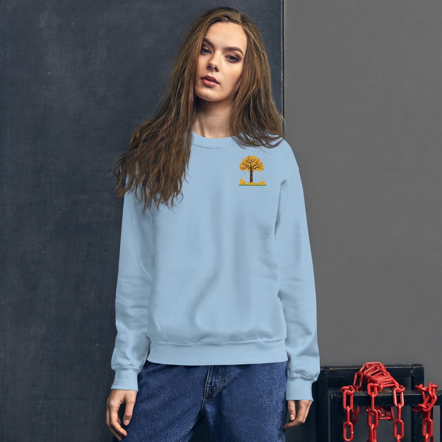 Lucky Gold Coin Tree  Sweatshirt