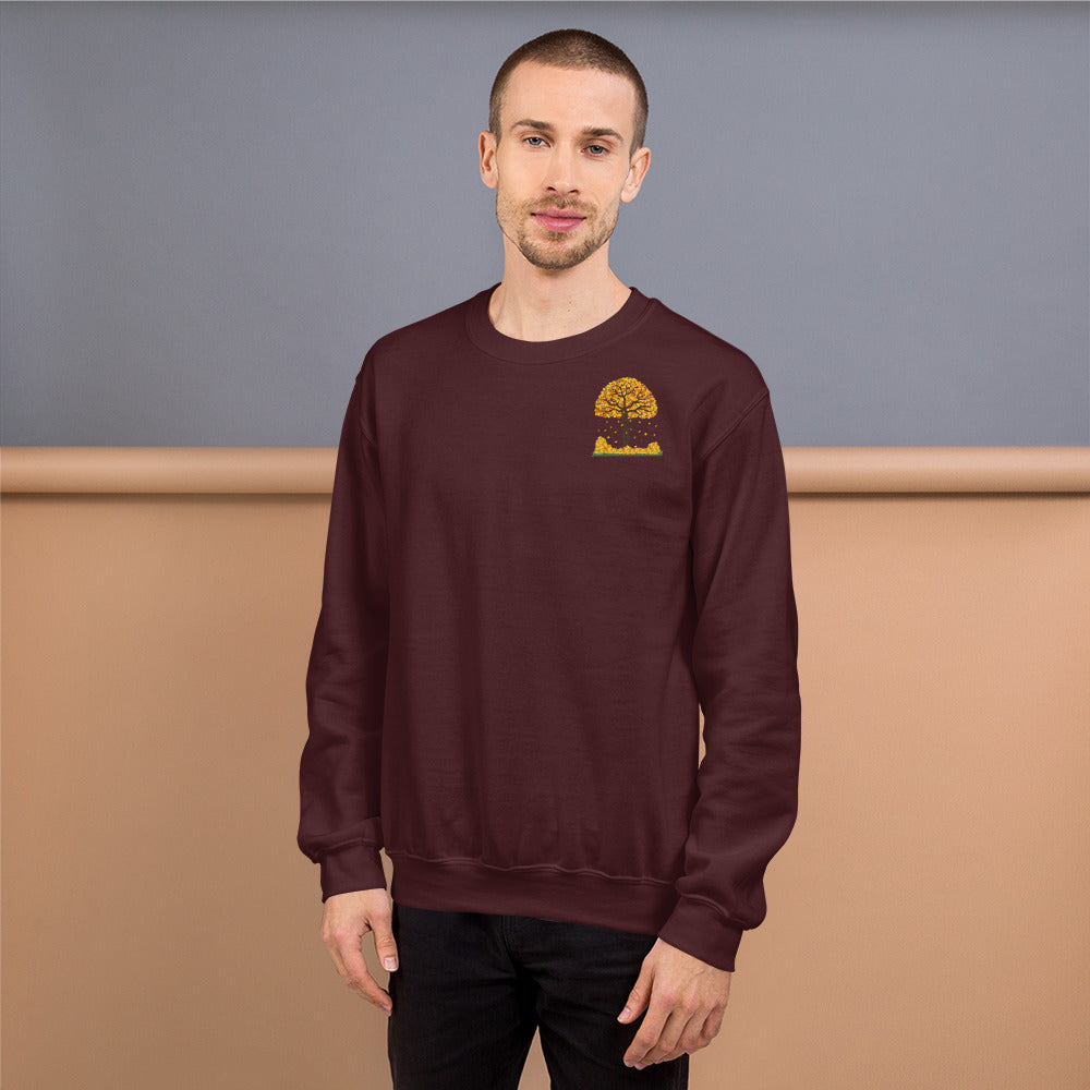 Lucky Gold Coin Tree Sweatshirt