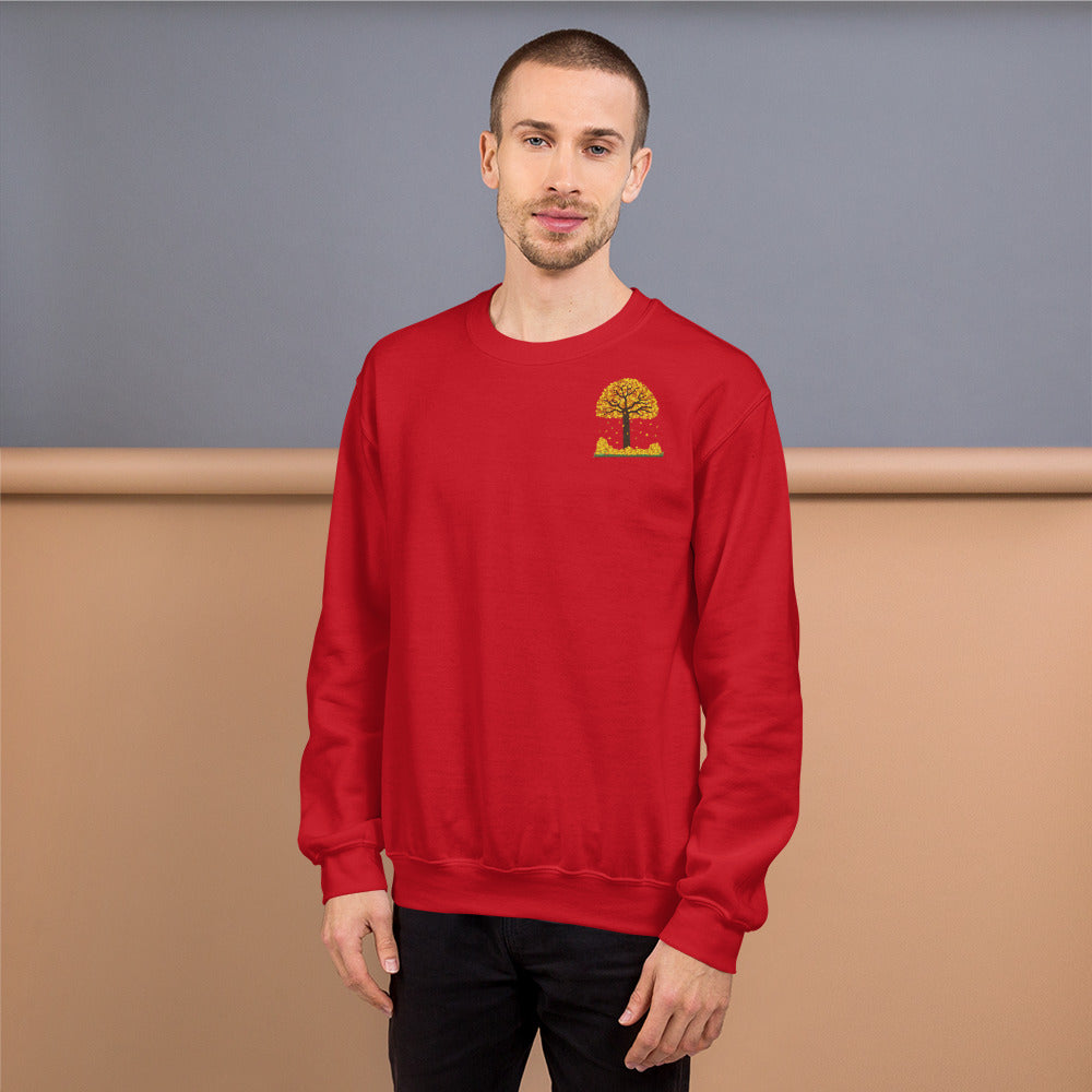 Lucky Gold Coin Tree Sweatshirt