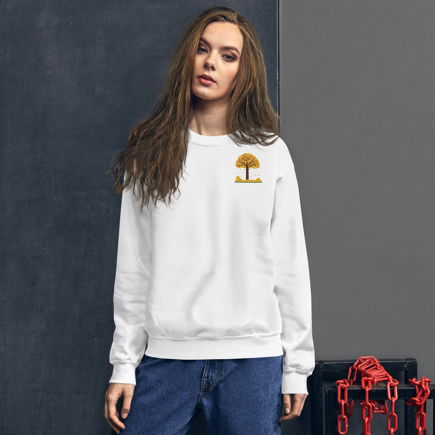 Lucky Gold Coin Tree  Sweatshirt