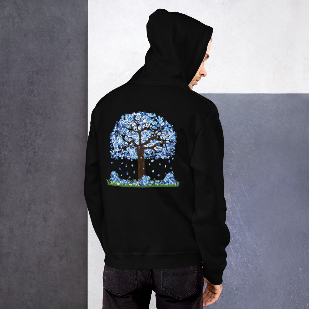 Lucky Diamond Tree Hoodie for Men