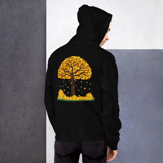 Lucky Gold Coin Tree Hoodie for Men