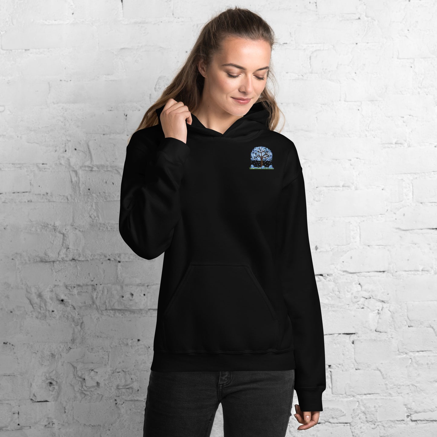 Lucky Diamond Tree Hoodie for Women