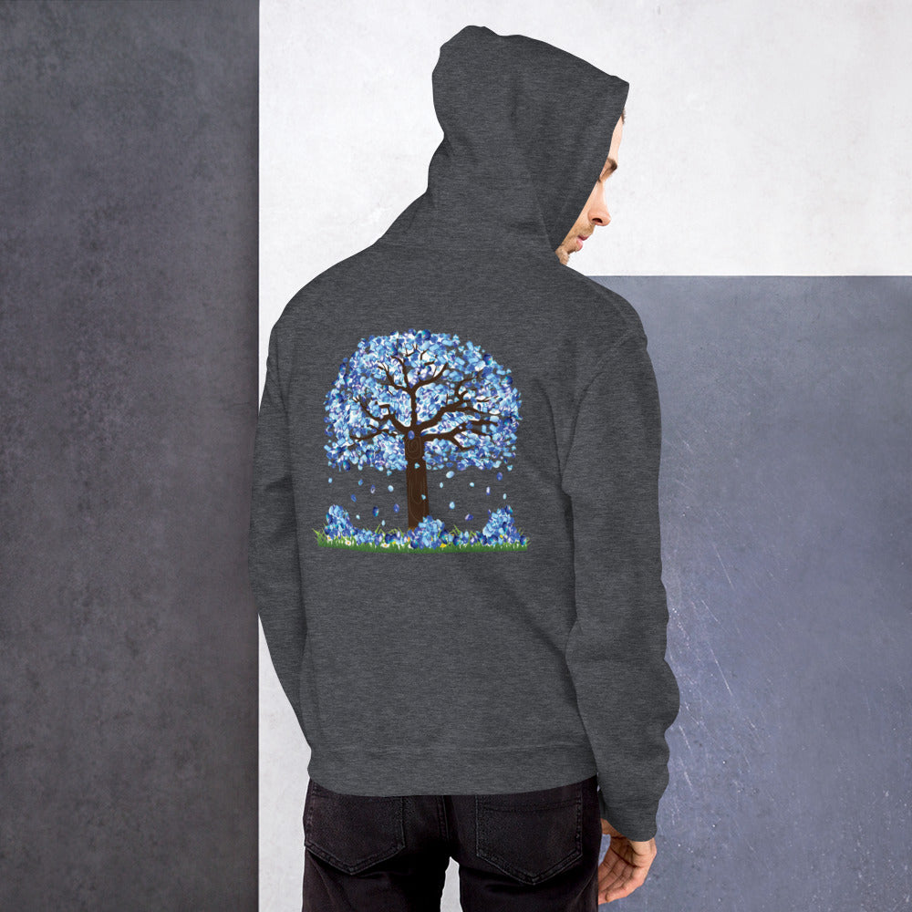 Lucky Diamond Tree Hoodie for Men