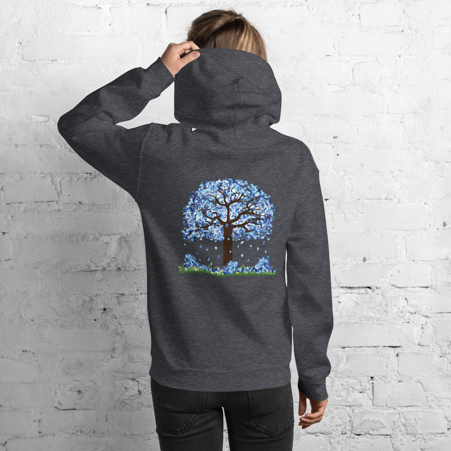 Lucky Diamond Tree Hoodie for Women