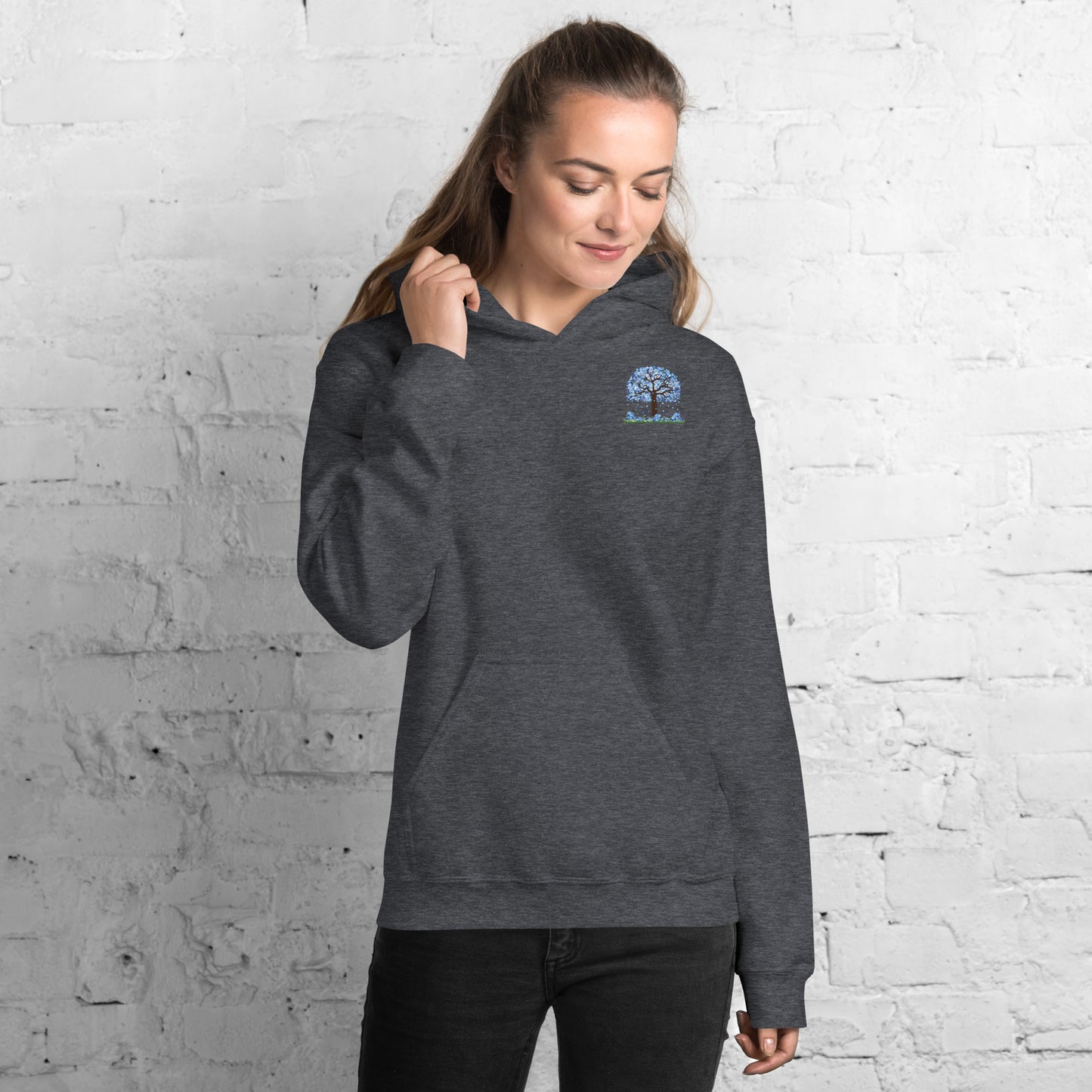 Lucky Diamond Tree Hoodie for Women