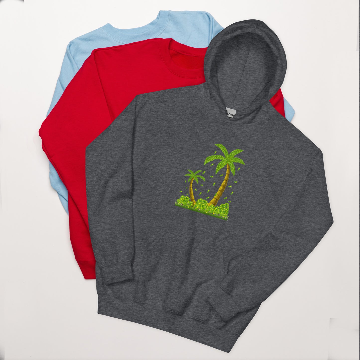 Lucky Money Palm Trees Hoodie