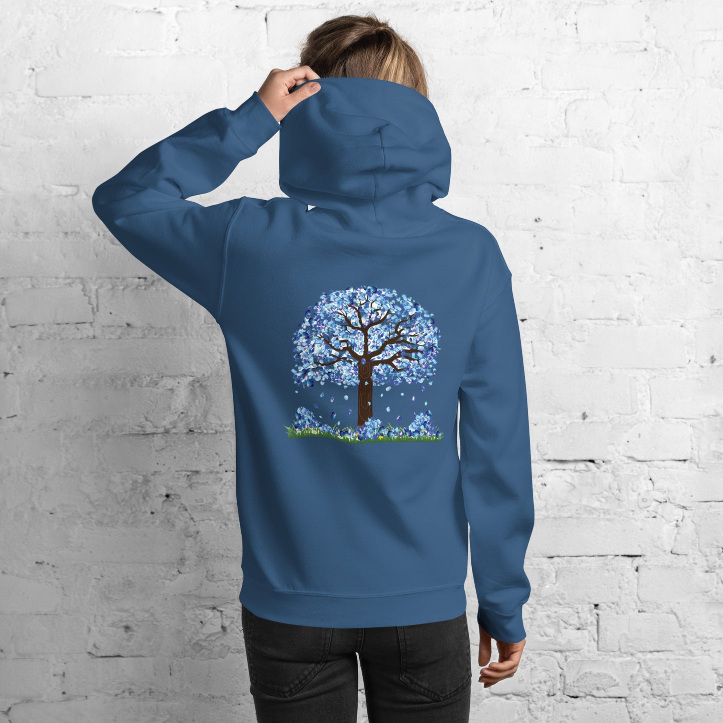 Lucky Diamond Tree Hoodie for Women