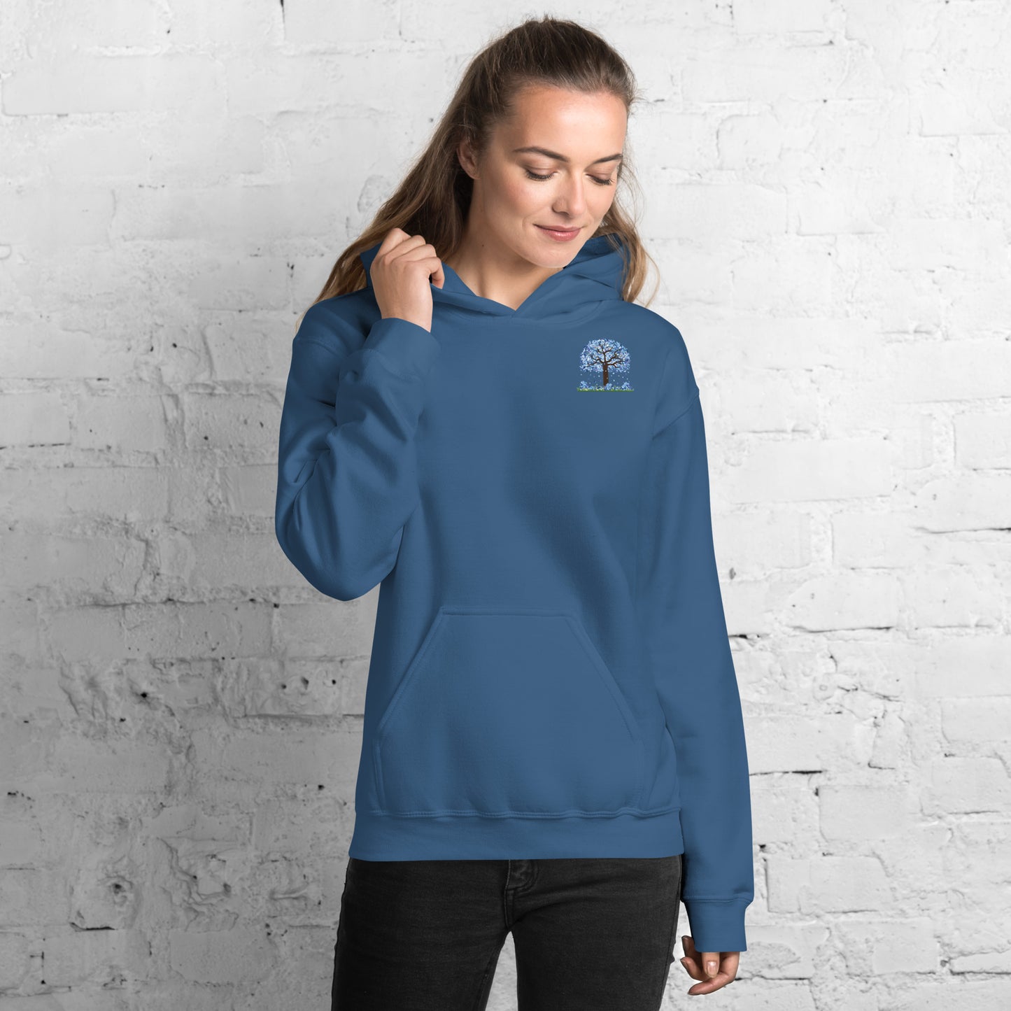 Lucky Diamond Tree Hoodie for Women