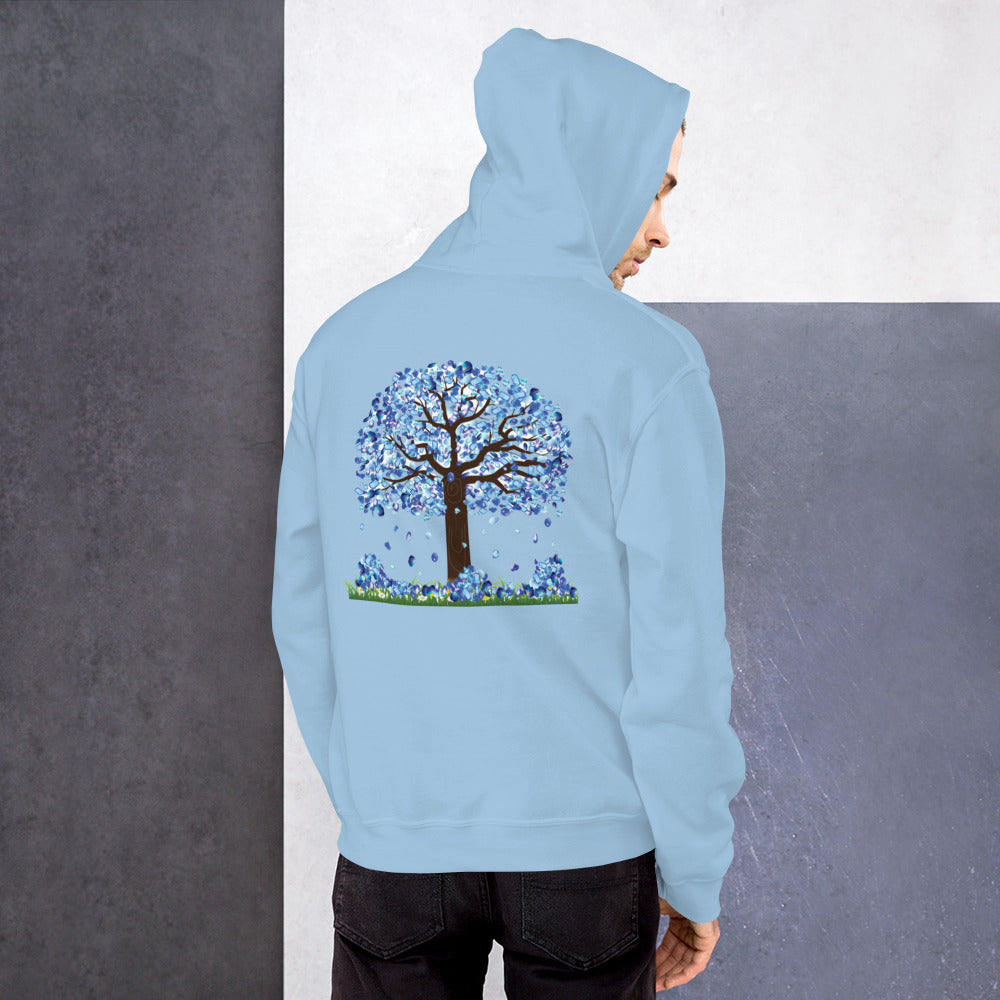 Lucky Diamond Tree Hoodie for Men