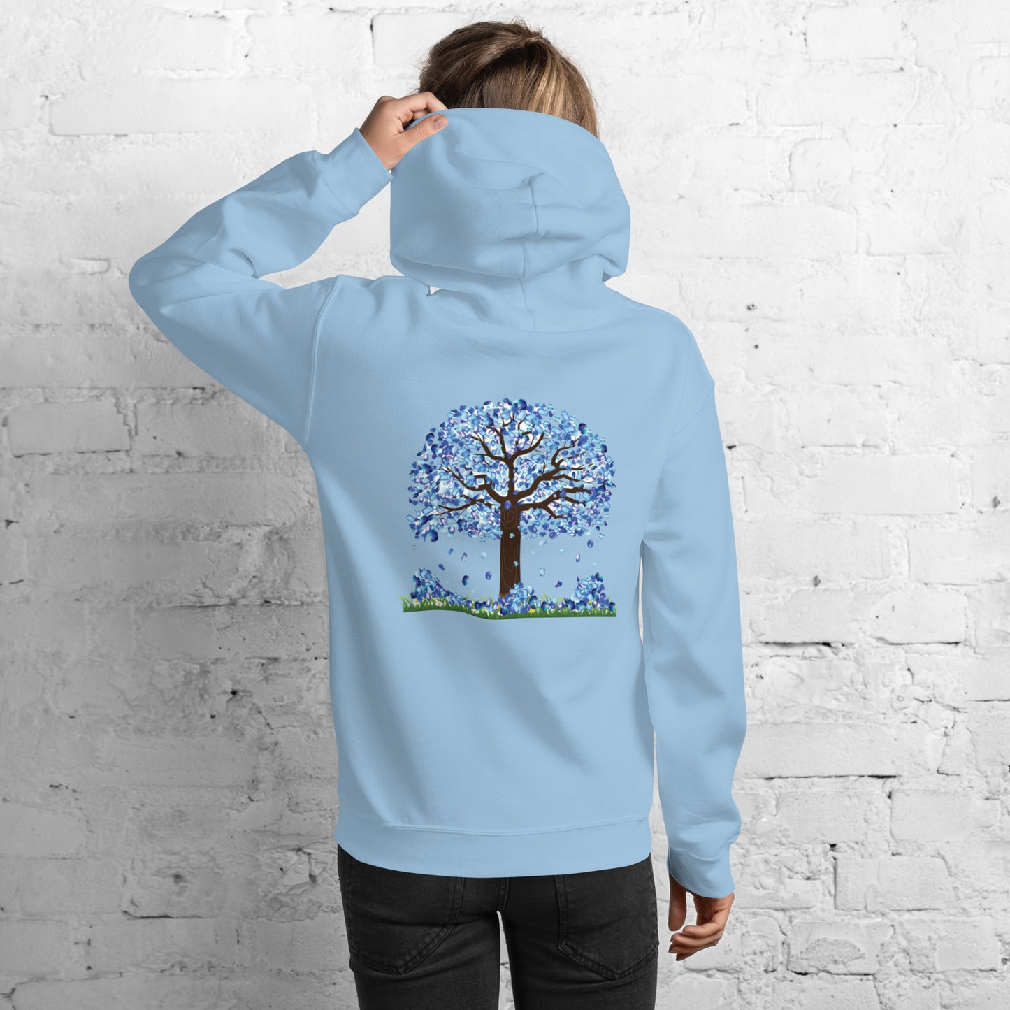 Lucky Diamond Tree Hoodie for Women