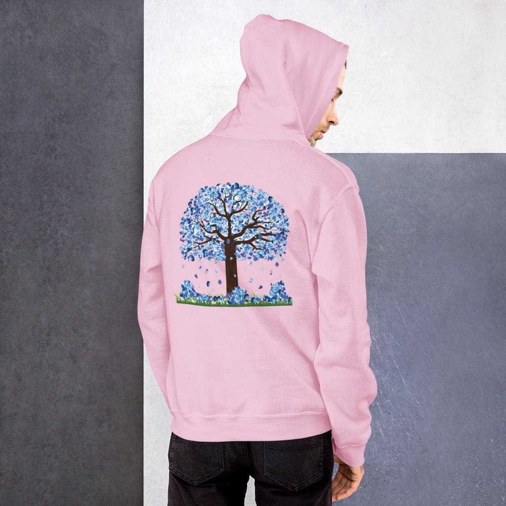 Lucky Diamond Tree Hoodie for Men