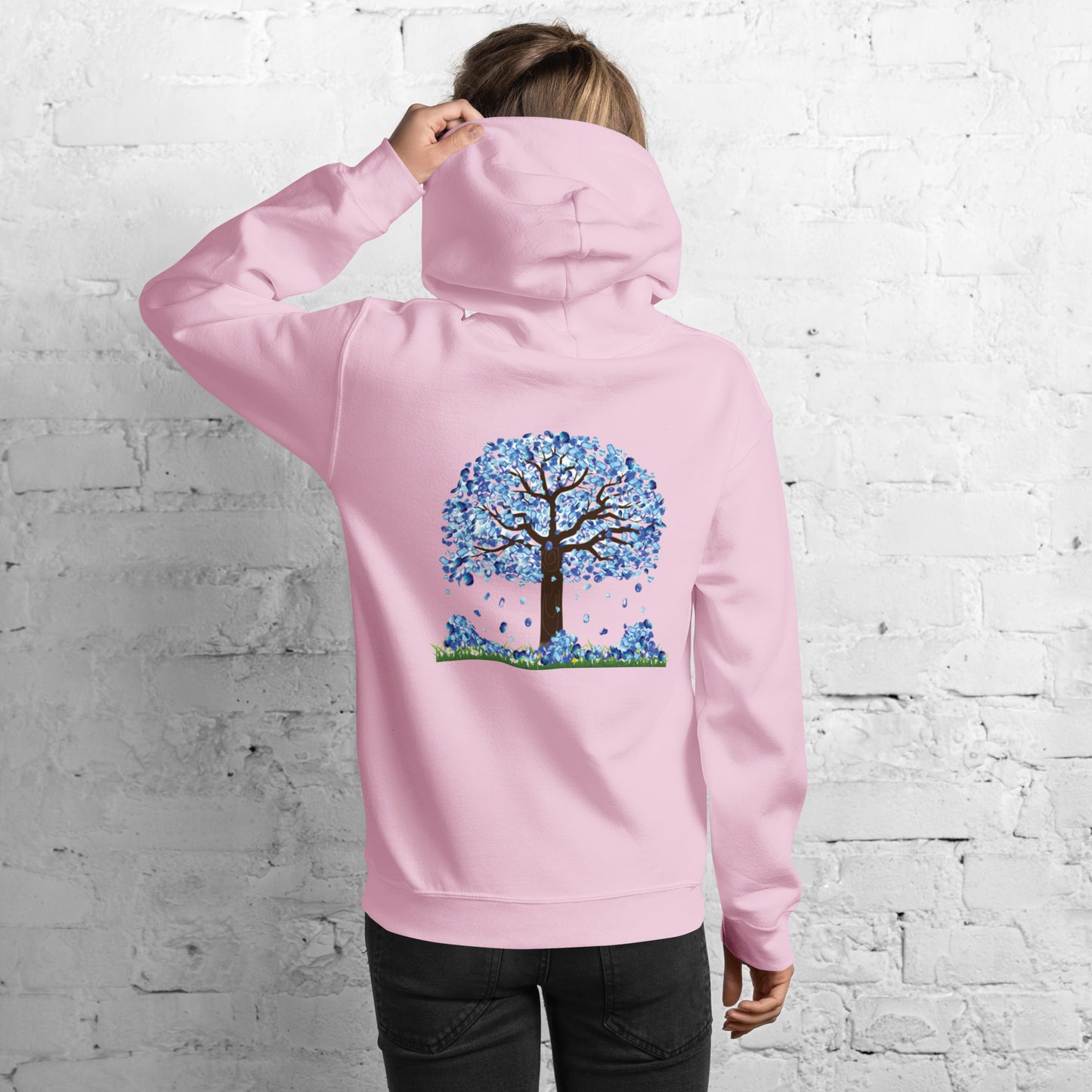 Lucky Diamond Tree Hoodie for Women