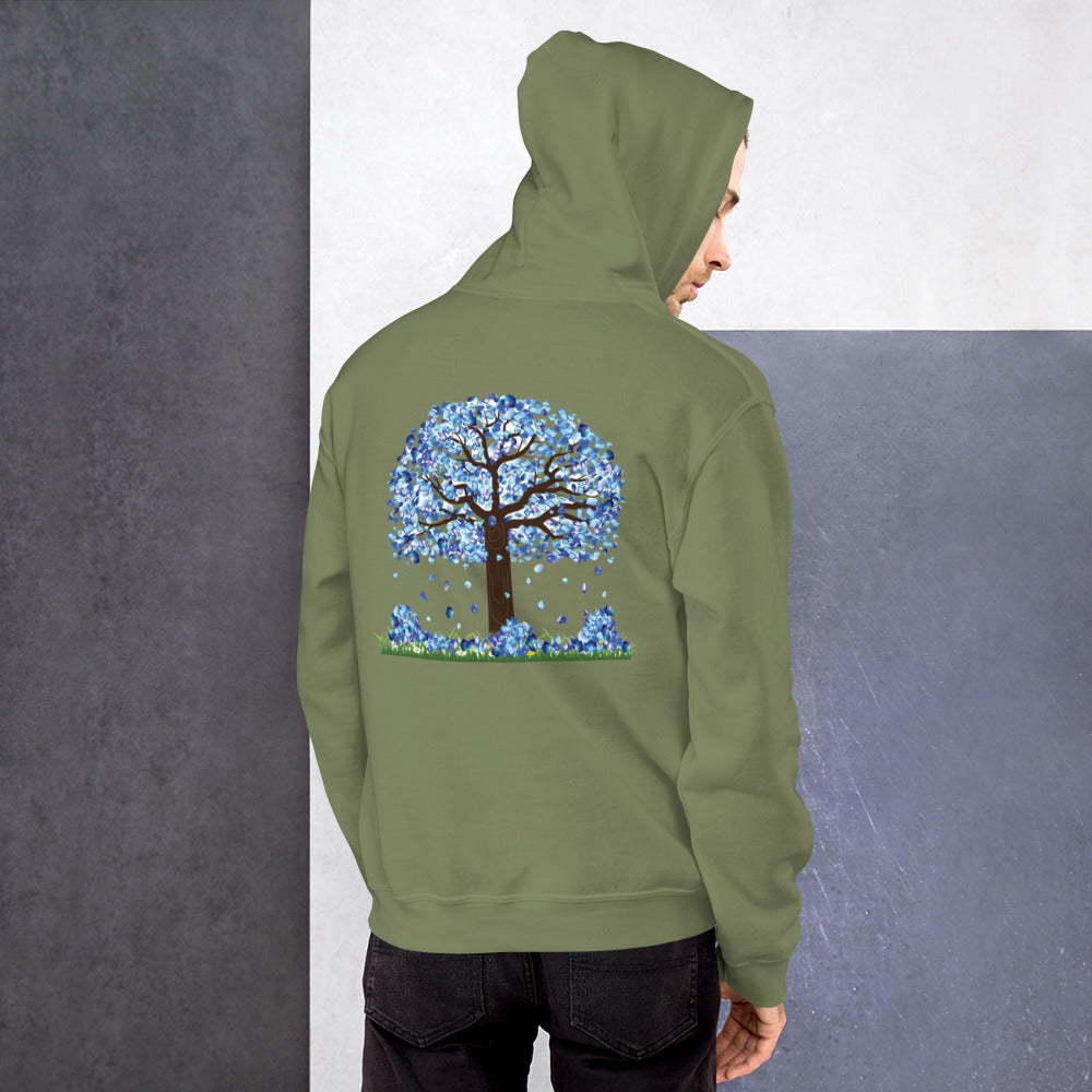 Lucky Diamond Tree Hoodie for Men