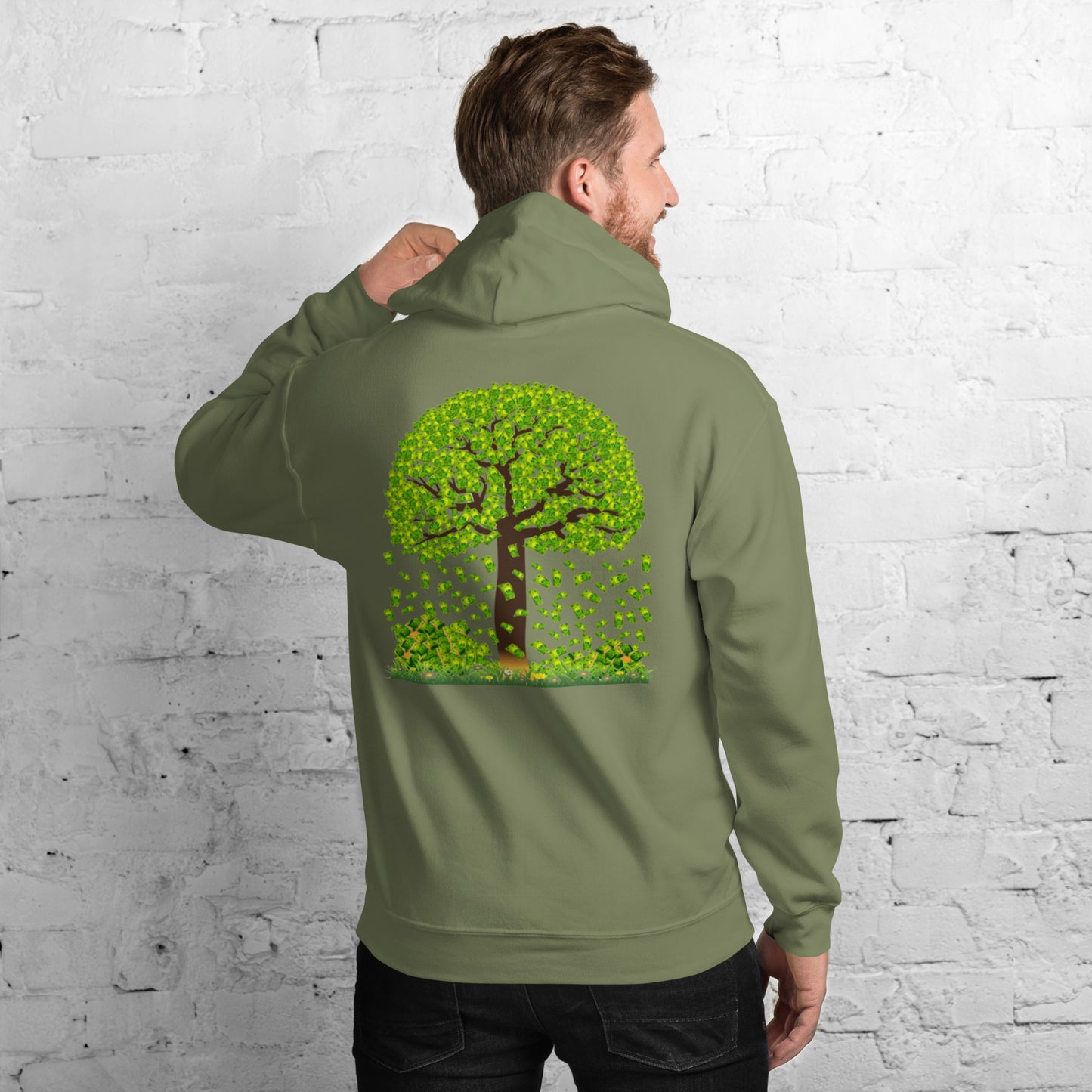 Lucky Money Tree Hoodie for Men