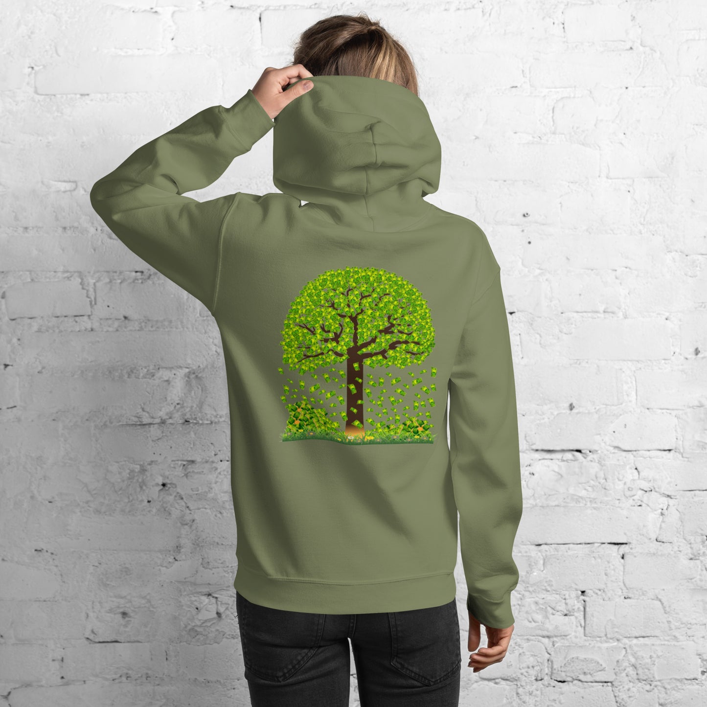 Lucky Money Tree Hoodie for Women