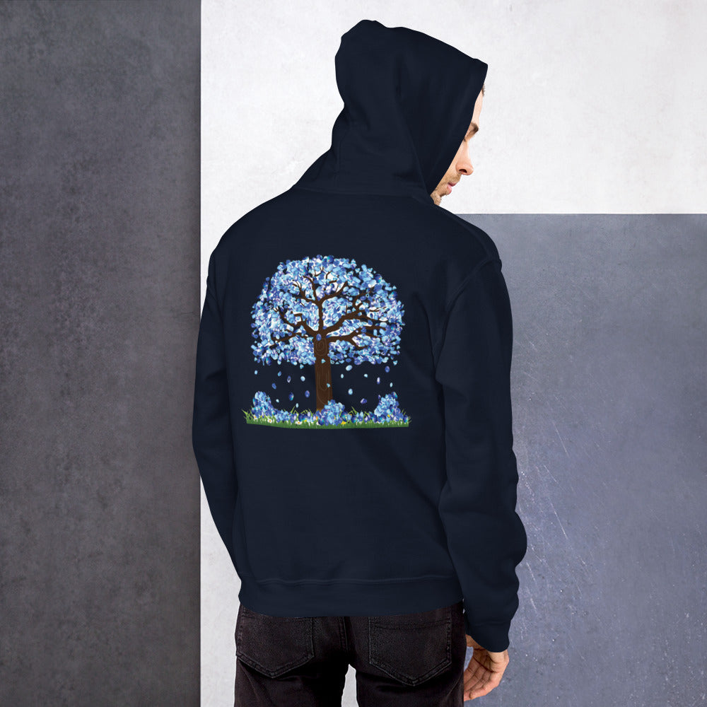 Lucky Diamond Tree Hoodie for Men