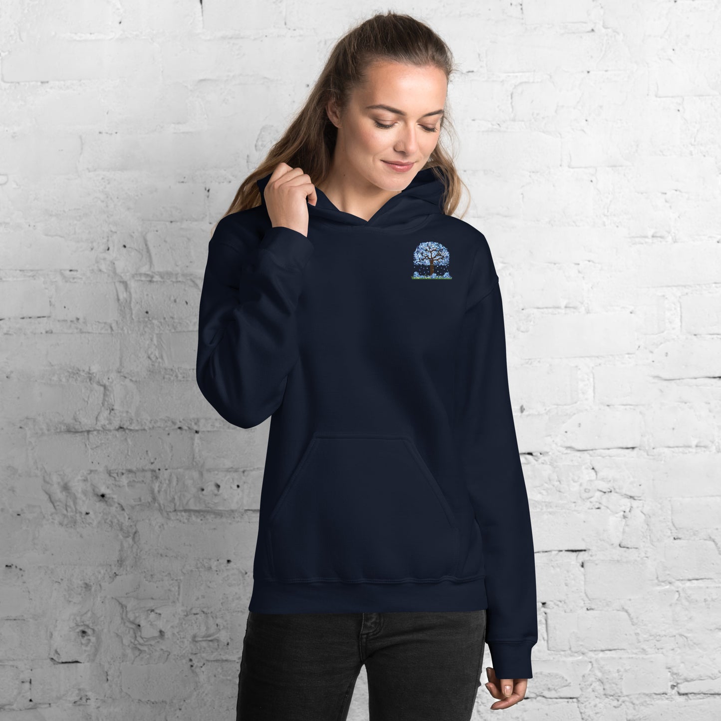 Lucky Diamond Tree Hoodie for Women