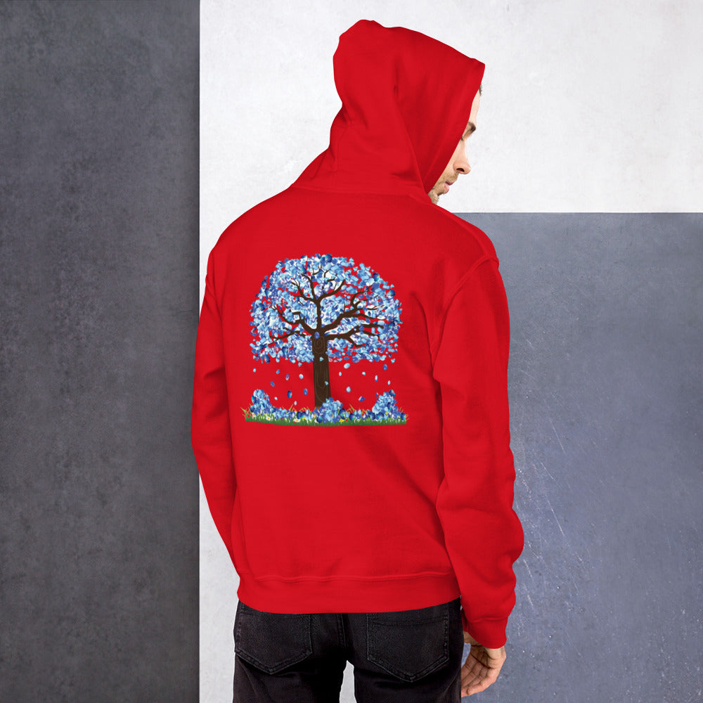 Lucky Diamond Tree Hoodie for Men