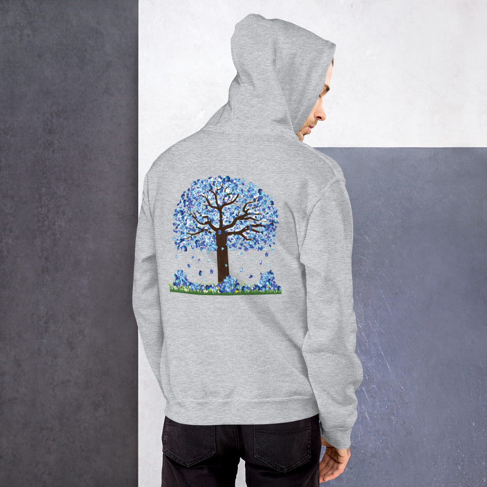 Lucky Diamond Tree Hoodie for Men