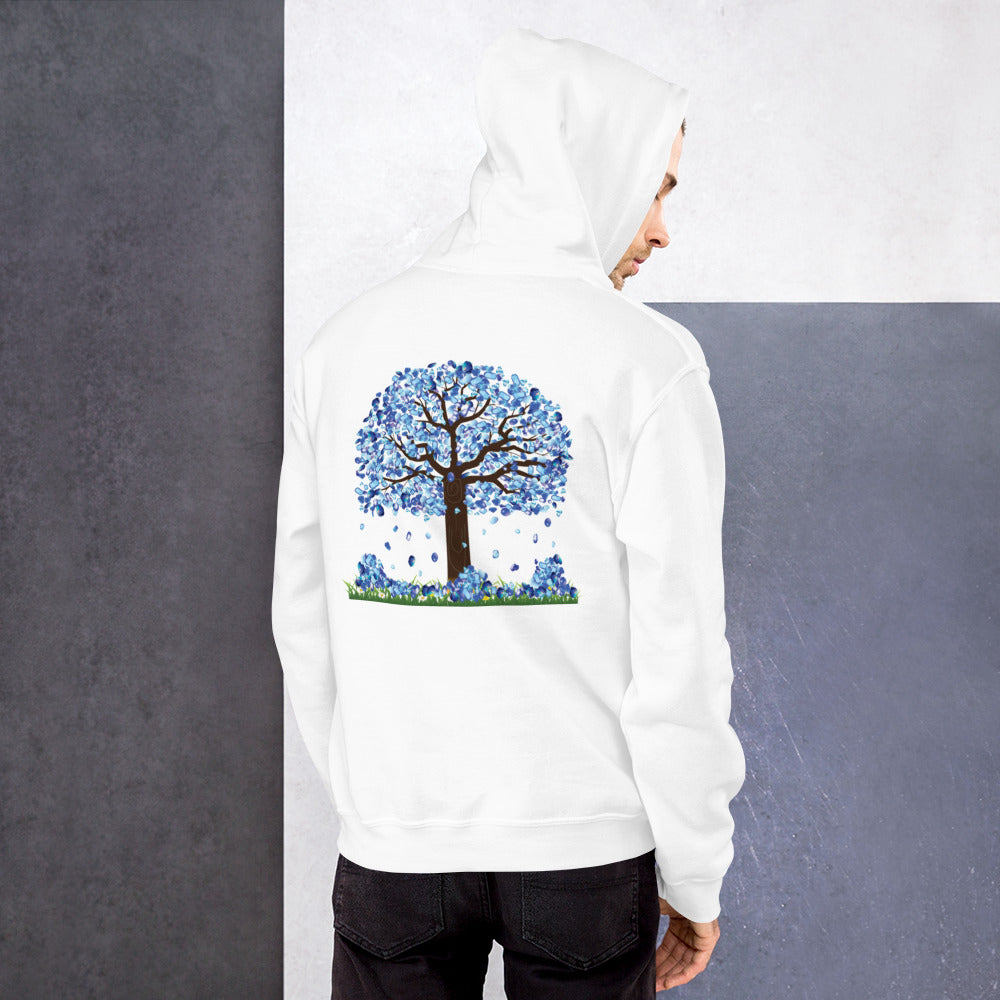 Lucky Diamond Tree Hoodie for Men