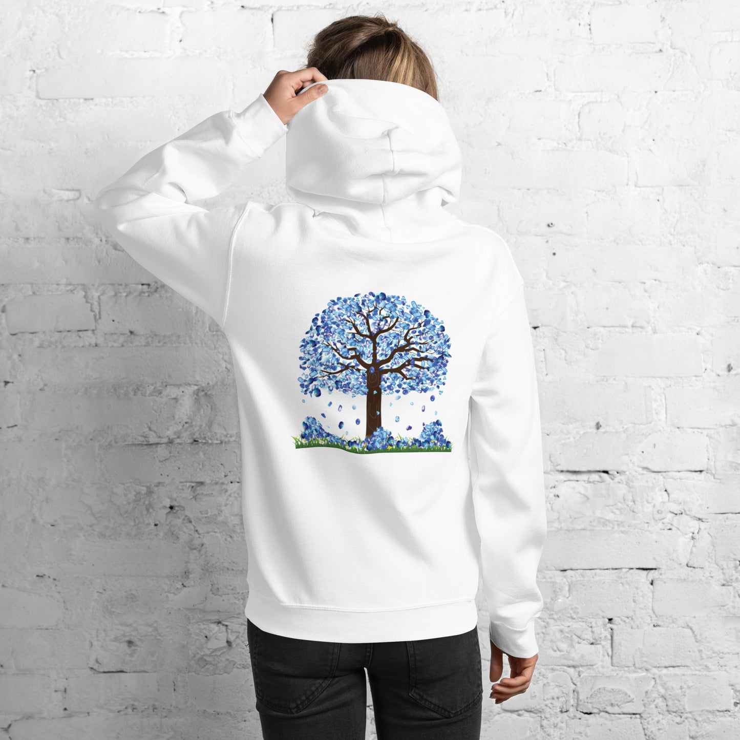 Lucky Diamond Tree Hoodie for Women