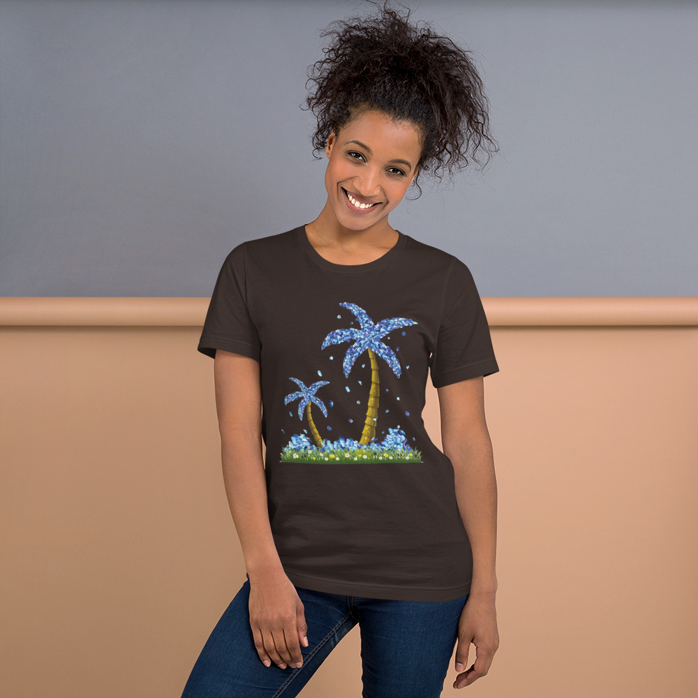 Lucky Diamond Palm Trees Shirt