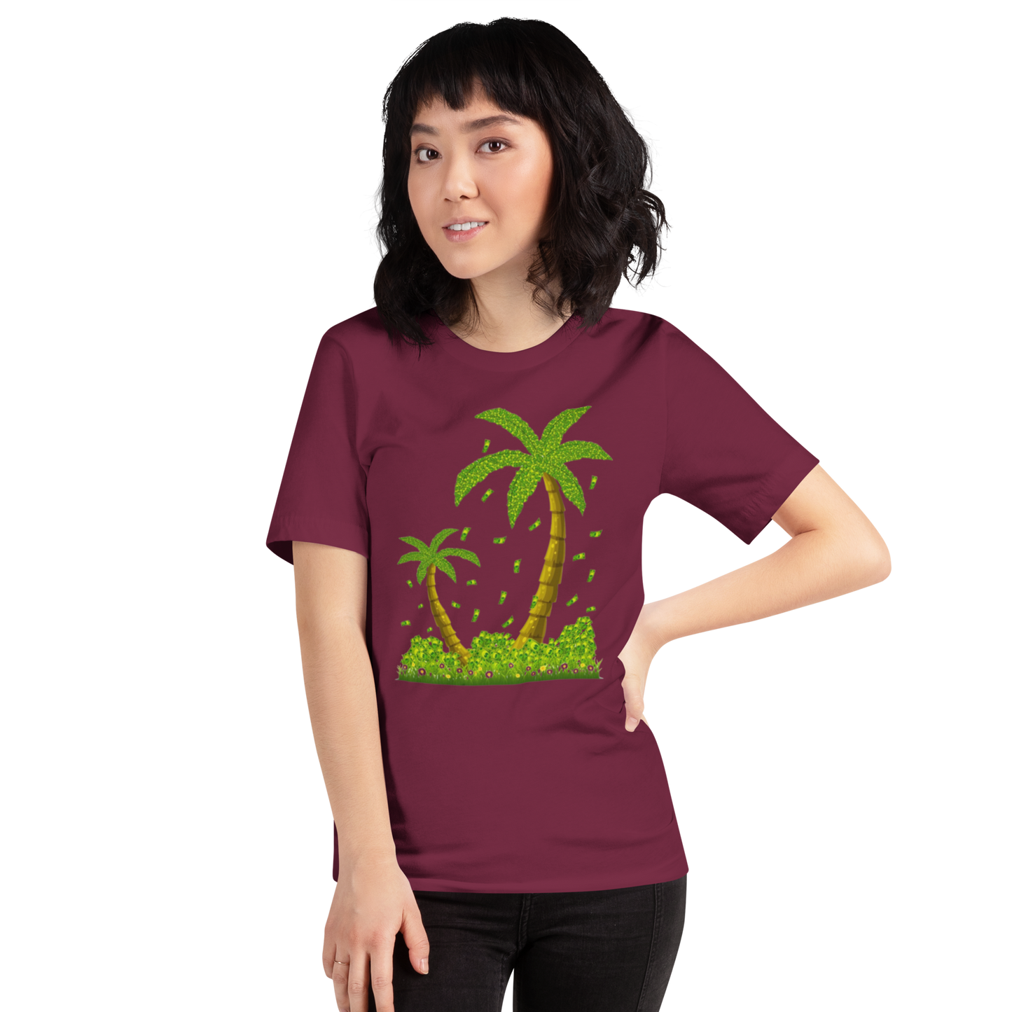 Lucky Money Palm Trees Shirt