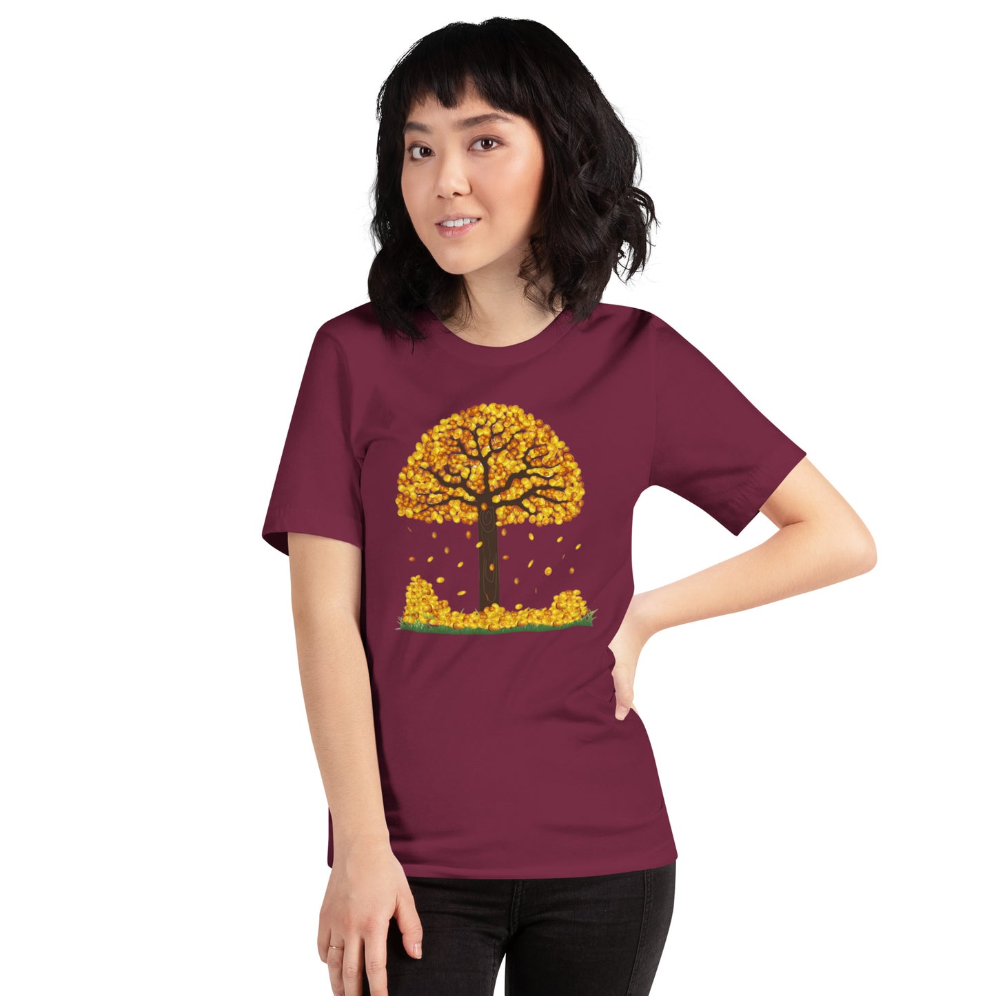 Lucky Gold Coin Tree Shirt