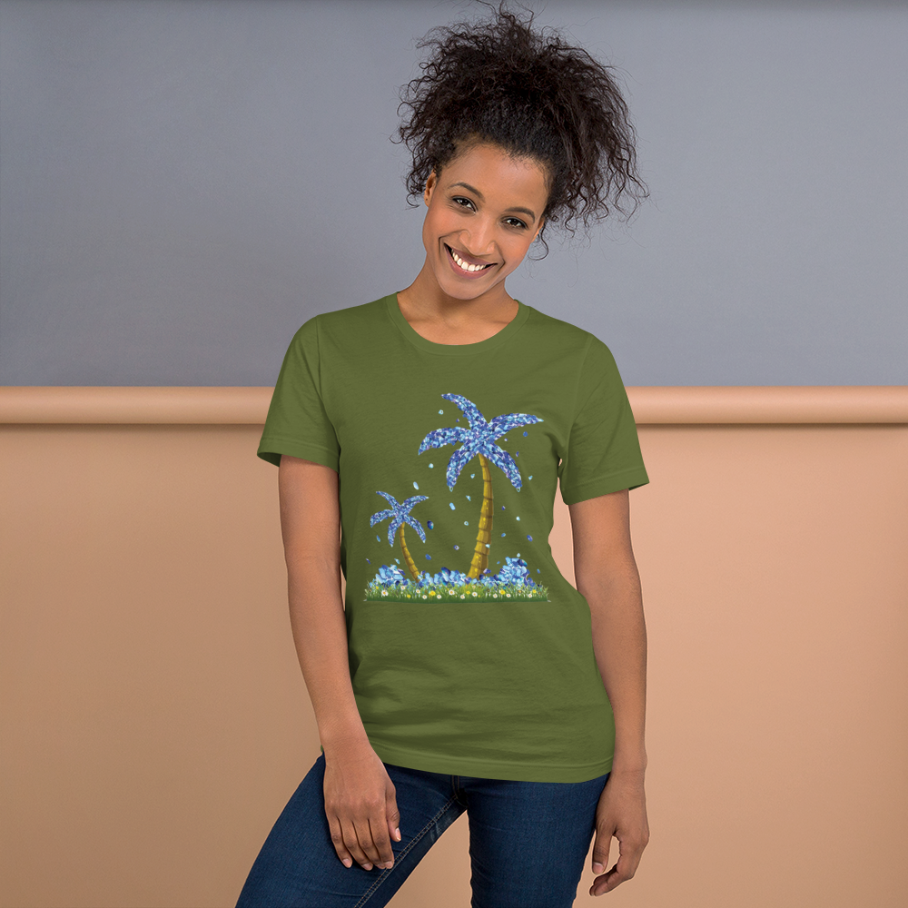 Lucky Diamond Palm Trees Shirt