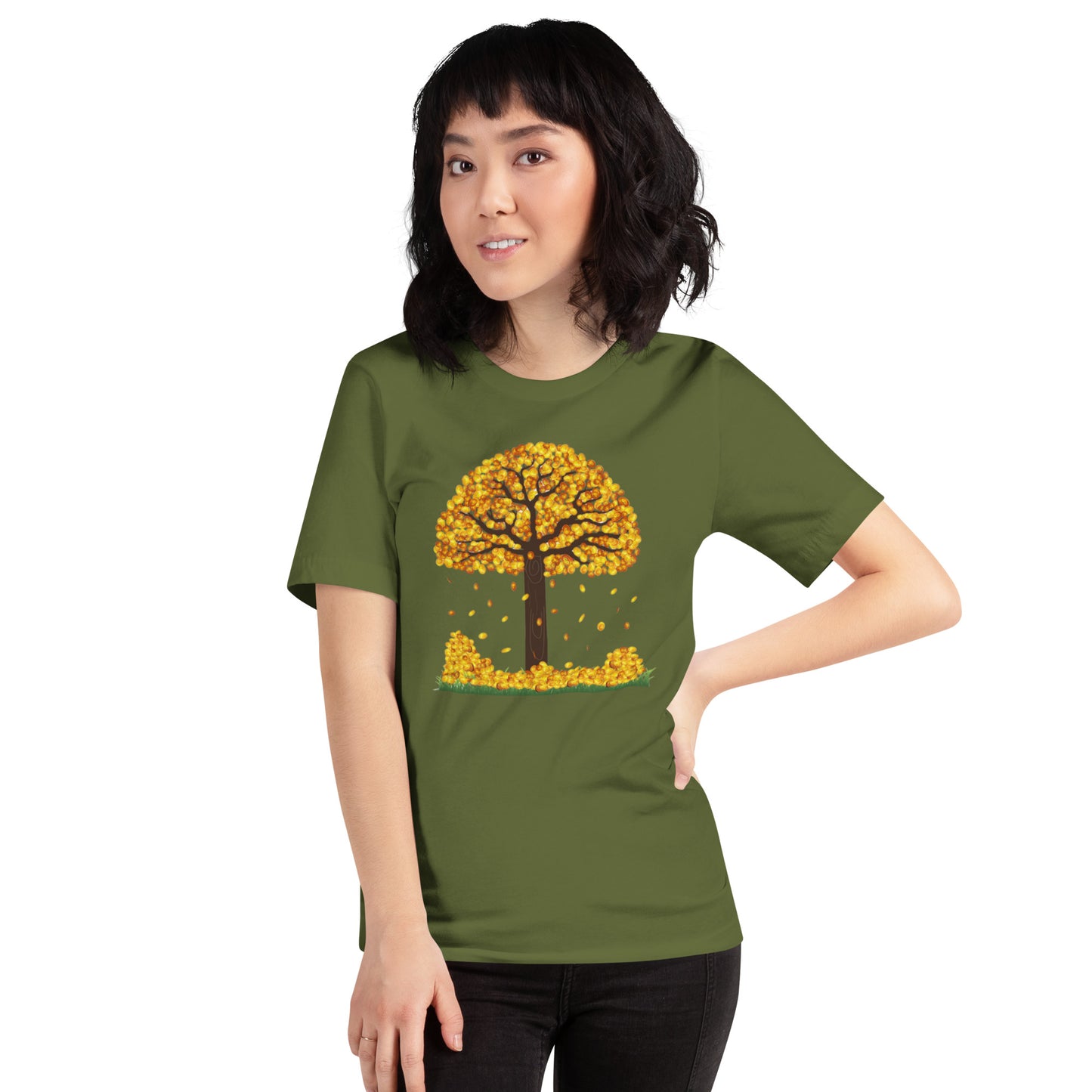 Lucky Gold Coin Tree Shirt