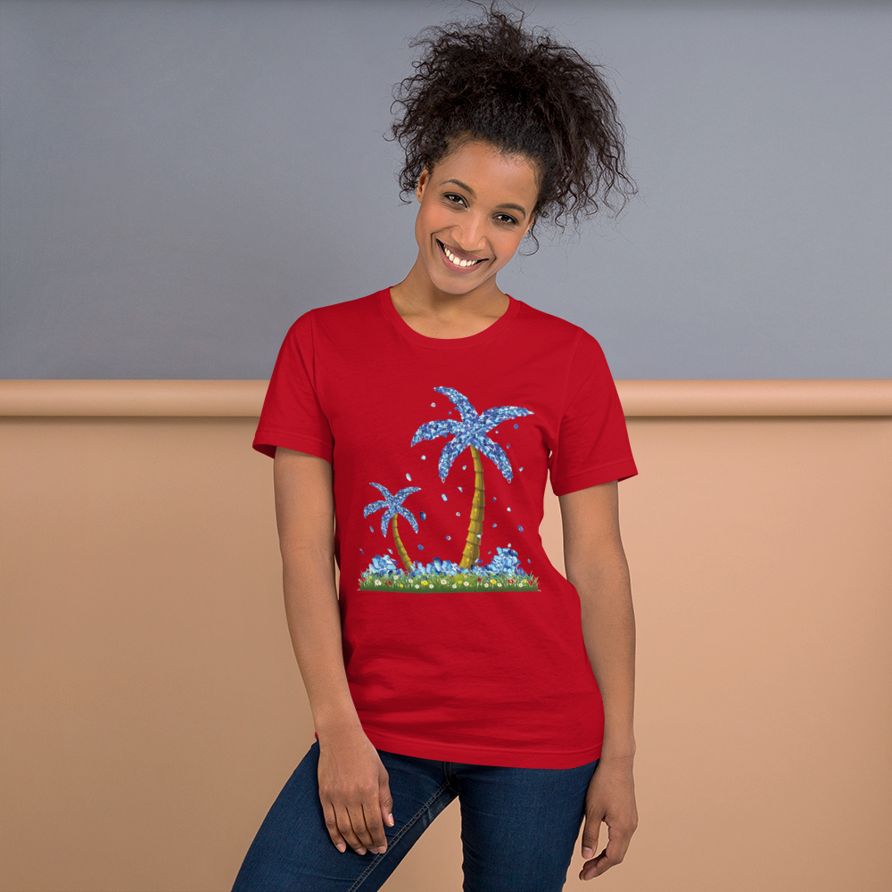 Lucky Diamond Palm Trees Shirt