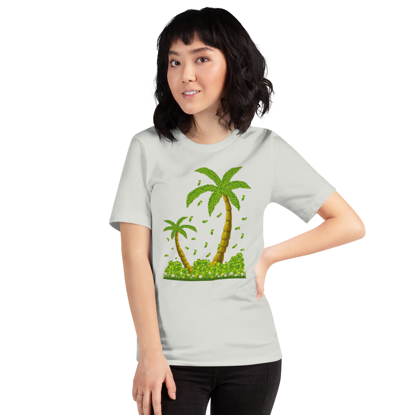 Lucky Money Palm Trees Shirt