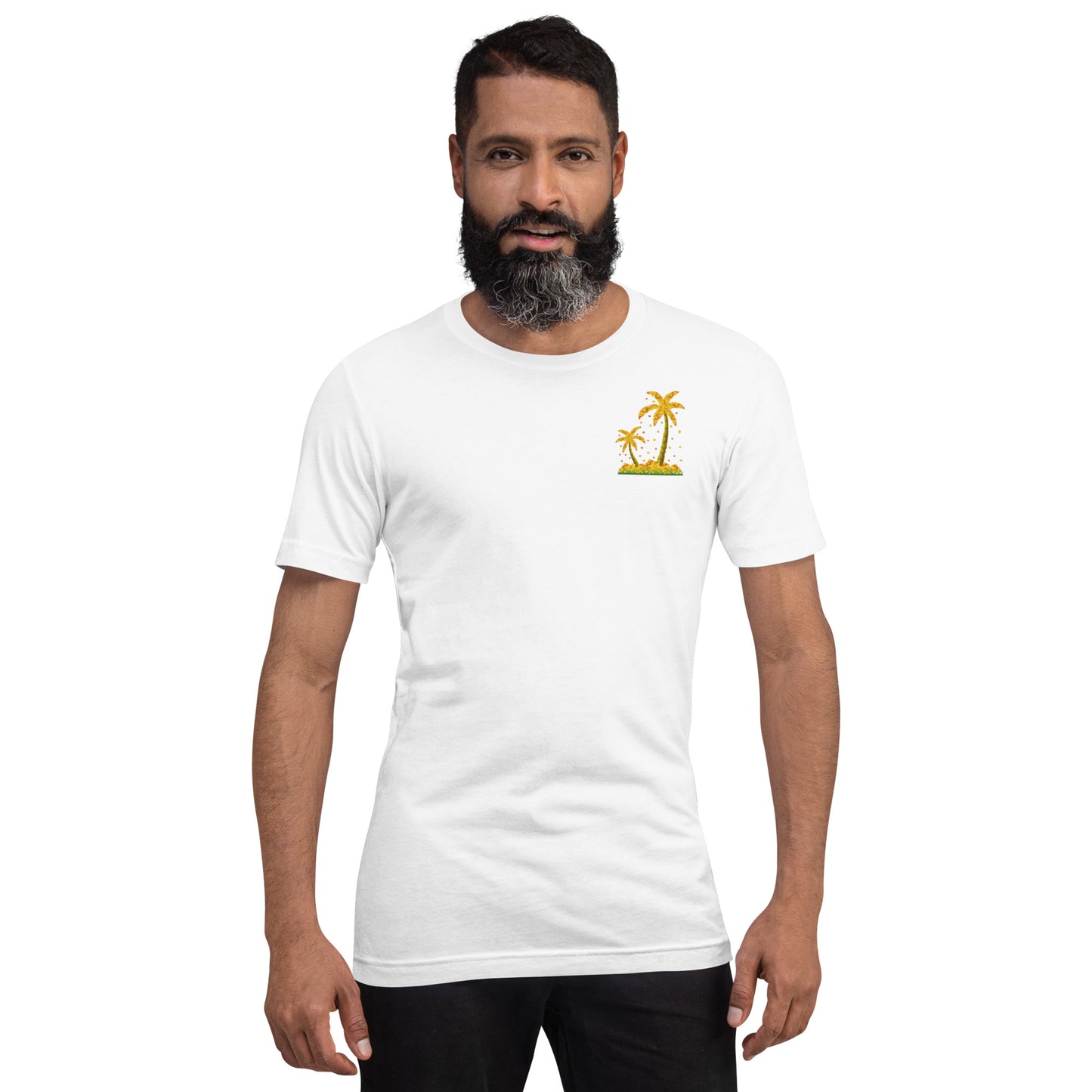 Lucky Gold Coin Palm Trees Shirt